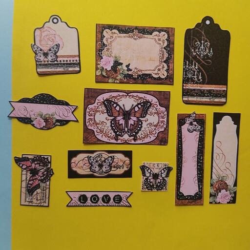 پک استیکر کلاسیک و شیک برای بولت ژورنال